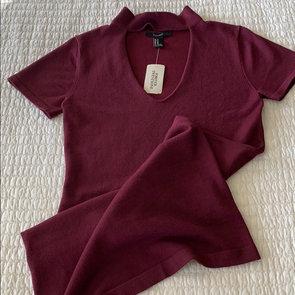 Mock Neck Sweater Dress - Picture 3 of 4